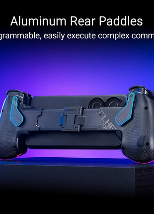ASUS ROG Tessen Mobile Gaming Controller Android Phones ONLY, Foldable, Compact, Wired USB-C, Programmable, Fast Charging, RGB for Call of Duty: Warzone Mobile, Minecraft, Roblox, 350+ Games