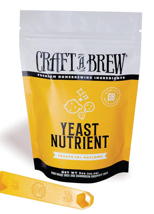 Craft A Brew   Yeast Nutrient   Food Grade   For Wine Making & Beer Brewing   Creates Nutrient Rich Environment For Yeast   2 oz Package