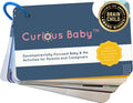 Curious BabyTM Award Winning 40+ Activities for Baby & Me (0-12 Months) | Developmentally-Focused and Stimulating Creative Playtime Ideas for Baby & Me | Includes Black/White High-Contrast Cards