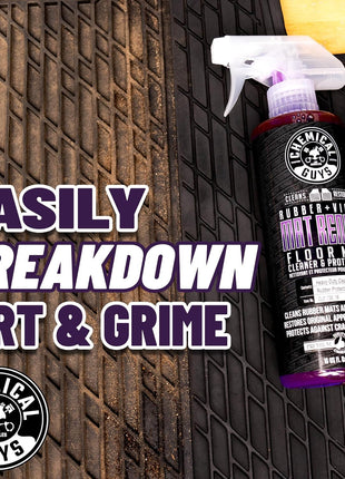 Chemical Guys Mat Renew Rubber + Vinyl Floor Mat Cleaner And Protectant, Safe for Cars, Trucks, SUVs, Motorcycles, RVs & More, Extra Large 32 fl oz