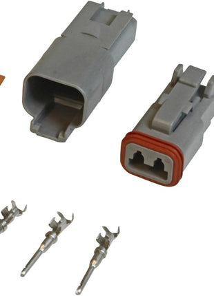 MSD 8183 2-Pin Deutsch Connector, 16 gauge