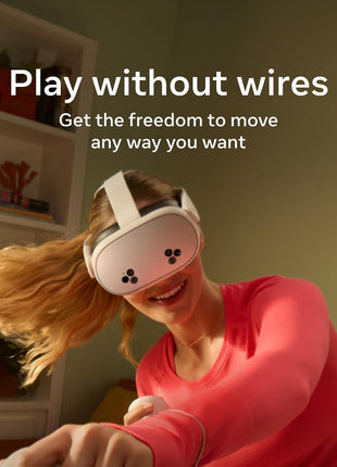 Meta Quest 3S 128GB | VR Without Wires — Gorilla Tag Cardboard Monkenaut Bundle — Amazon Exclusive —Access to 100+ Games with a 3-Month Trial of Meta Horizon+ Included