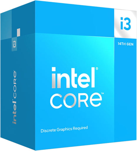 Intel« CoreTM i3-14100F Desktop Processor 4 cores (4 P-cores  0 E-cores) 4.7 GHz