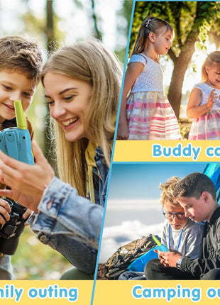 Selieve Toys for 3-12 Year Old Boys Girls, Easter Basket Stuffers, Walkie Talkies for Kids 22 Channels 2 Way Radio Toy with Backlit LCD Flashlight, 3 Miles Range for Outside, Camping, Hiking