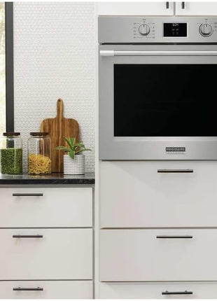 Frigidaire Professional 30 in. Single Electric Wall Oven with True Convection and Air Fry in Stainless Steel PCWS3080AF
