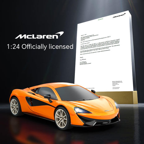 AEROQUEST 1:24 McLaren Remote Control Car(570S-Orange)
