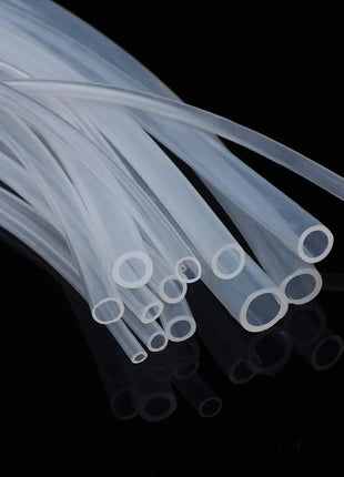 1/4" ID Silicone Tubing, Food Grade 1/4" ID x 3/8" OD 10 Feet Length Pure Silicone Hoses High Temp for Home Brewing Winemaking