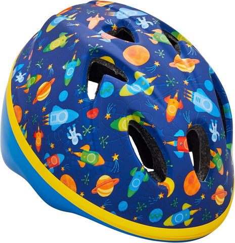 Schwinn Classic Bike Helmet for Kids, Purple Polkadots, Helmet for Kids Ages 1-3, Ultra Lightweight, Adjustable Dial, Full Coverage with Vented Airflow, Infant and Toddler Bike Helmet
