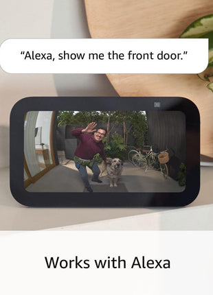 Ring Battery Doorbell Pro, Home or business security, Two-Way Talk with Audio+, 3D Motion Detection, and 1536p HD+ Head-to-Toe Video