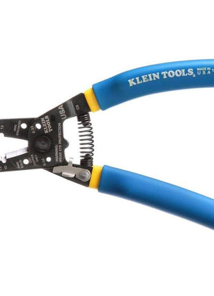 Klein Tools 11055EP Wire Cutter and Stripper, Made in USA, Stranded and Solid Wire Cutter, Cuts Copper
