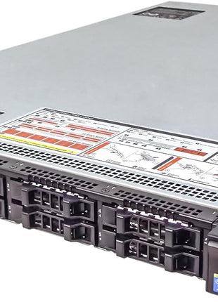 Premium Dell PowerEdge R630 8 Bay SFF 1U Rackmount Server, 2X Xeon E5-2680 V3 2.5GHz 12 Core, 192GB DDR4 RAM, 8X 900GB 10K SAS 2.5 Drives, 2X 750W PSUs, 1 Year Warranty (Renewed)