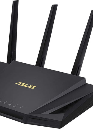 ASUS RT-AX3000 Ultra-Fast Dual Band Gigabit Wireless Router - Next Gen WiFi 6, Adaptive QoS, and AiProtection by Trend Micro | 1x WAN, 4X 1G LAN, 1x USB 3.0 - AiMesh Compatible