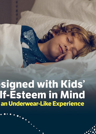 Goodnites Boys' Nighttime Bedwetting Underwear, Size S/M (43 68 lbs), 44 Ct (2 Packs of 22), Packaging May Vary