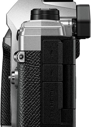 OM SYSTEM Olympus OM-5 Silver Micro Four Thirds System Camera Outdoor Camera Weather Sealed Design 5-Axis Image Stabilization 50MP Handheld High Res Shot | Weather Sealed Design 5-Axis Image Stabilization 50MP Handheld