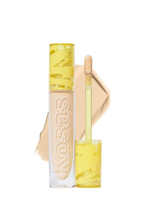 Kosas Revealer Concealer – Medium Coverage Hydrating Under Eye & Face Concealer with Hyaluronic Acid, Tone 02 W