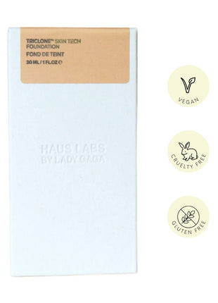 HAUS LABS BY LADY GAGA Triclone Skin Tech Medium Coverage Foundation with Fermented Arnica 110 Light Neutral