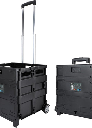 Olympia Tools 85-010 Grand Pack-N-Roll Portable Tools Carrier with Telescopic Handle, 80 Lb. Load Capacity, Black 2025 New Version