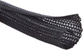 Alex Tech 10ft - 1/2 inch Cord Protector Wire Loom Tubing Cable Sleeve Split Sleeving For USB Cable Power Cord Audio Video Cable ??Protect Cat From Chewing - Black