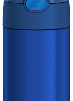 THERMOS FUNTAINER Water Bottle with Straw, 12oz, Blue