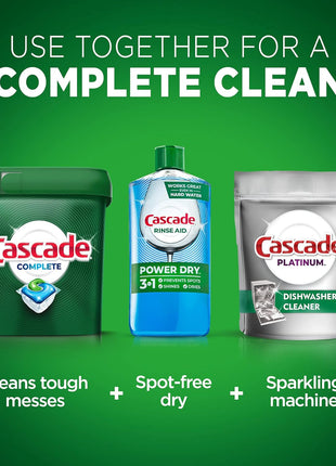 Cascade Complete Dishwasher Pods   Fresh Scent ActionPacs, Dishwasher Detergent, Dishwasher Soap, Detergent Pods, 78 Count