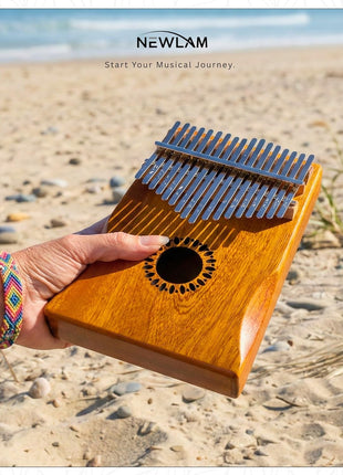 Newlam Kalimba Thumb Piano 17 Keys, Musical Gift for Kids and Adults