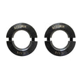 AZSSMUK Shaft Collar Bore 1-1/4'' Double Split Black Oxide Set Screw Durable Shaft Collars Suitable for Machinery and Industrial Use 2 Pieces