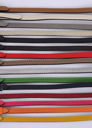 LIVE UP Full Grain Purse Strap Genuine Leather Replacement for Cross Body Bag Handbags