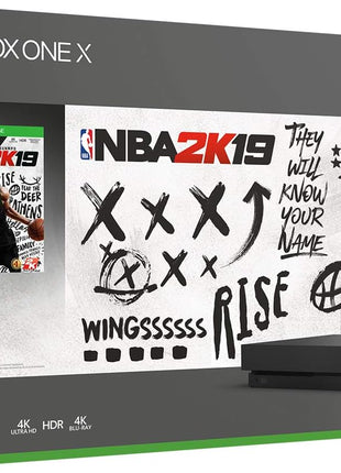 Xbox One X 1TB Console - NBA 2K19 Bundle