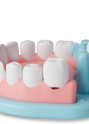Melissa & Doug Super Smile Dentist Play Set, 25-Piece Dentist Kit with Oversized Teeth, Large Tools & Accessories, Kids Toys for Girls & Boys 3+