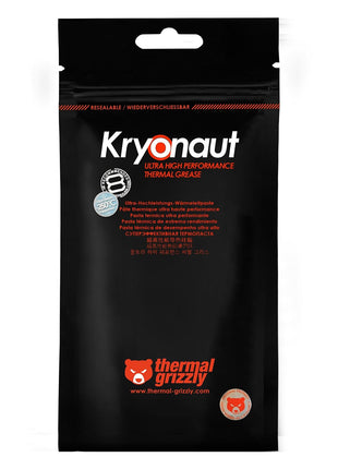 Thermal Grizzly Kryonaut - 1 Gram - Extremly High Performance Thermal Paste - for Demanding Applications and Overclocking CPU/GPU/PS4/PS5/Xbox