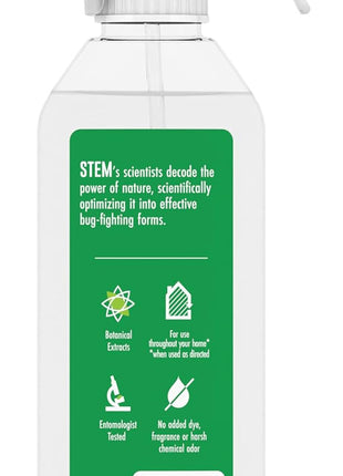 STEM Kills Ants, Roaches And Flies: Plant-Based Active Ingredient Bug Spray, Botanical Insecticide For Indoor And Outdoor Use; 12 fl oz (Pack Of 1)