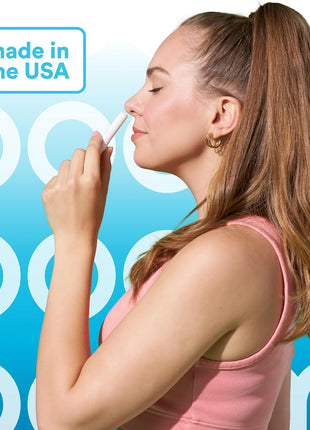 BoomBoom Nasal Stick | Vapor Flow Technology | Cool Refreshing Sensation | Natural Mood Boost | Simple Ingredients | Essential Oils + Menthol Inhaler (Mint, Wintermint, Tropical, Spearmint)