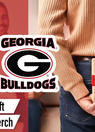 UGA Stickers for Gift, Car, Water Bottle, Laptop, and Phone for Football Fans and University Graduates (Georgia Bulldogs)