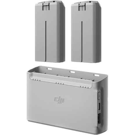 Original DJI Mavic Mini 2 Two-Way Charging Hub and Two Pack Intelligent Flight Batteries for Mini 2 and SE Drone Only