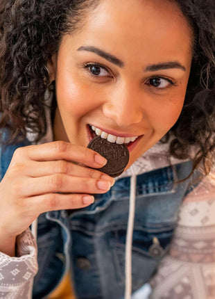OREO Chocolate Sandwich Cookies, 30 Snack Packs (4 Cookies Per Pack) | Always made with Real Cocoa, Certified Kosher, Individually Wrapped