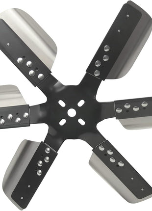 Derale 17618 Heavy Duty Fan Blade Series 1000 18 inch Stainless Steel Flex Fan Reverse Rotation