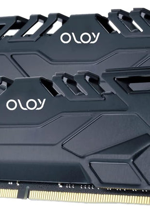 OLOy DDR4 RAM 32GB (2x16GB) 3200 MHz CL16 1.35V 288-Pin Desktop Gaming UDIMM (MD4U163216DJDA)