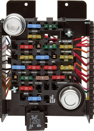 Painless Performance 30003 Universal Pre-Wired 20-Circuit Fuse Block