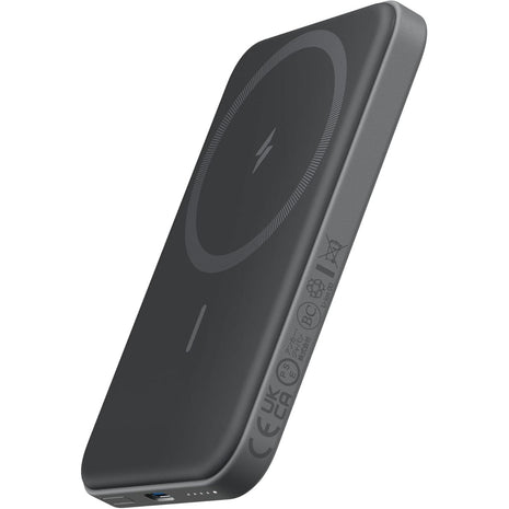 Anker 621 Magnetic Portable Charger (MagGo), 5,000mAh Wireless Power Bank with USB-C Cable, Magsafe-Compatible Battery Pack for iPhone 16/15/14/13/12 Series