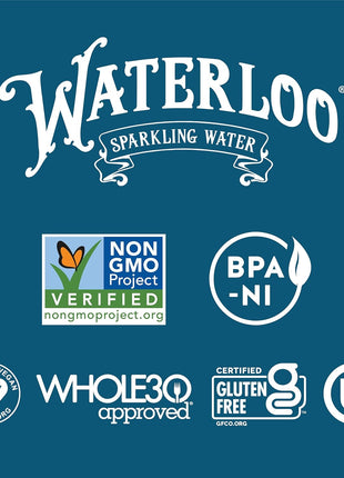 Waterloo Sparkling Water, Blackberry Lemonade, 12 Fl Oz Cans (Pack of 12)