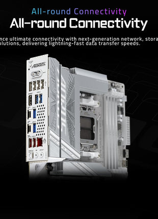 GIGABYTE X870 AORUS Elite WIFI7 ICE AMD AM5 LGA 1718 Motherboard, ATX, DDR5, 4X M.2, PCIe 5.0, USB4, WIFI7, 2.5GbE LAN, EZ-Latch, 5-Year Warranty