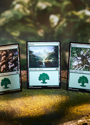 Magic: The Gathering 2025 Land Station (400 Basic Land Cards)