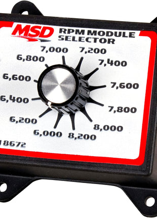 MSD 8672 RPM Module Selector, 6.0K-8.2K