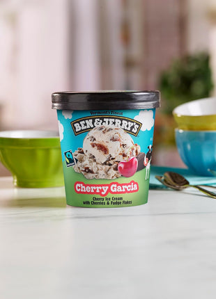 Ben & Jerry's Cherry Garcia Cherry Ice Cream 16 OZ