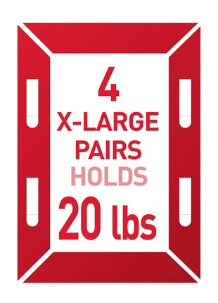 Command 20 Lb XL Heavyweight Picture Hanging Strips, Damage Free Hanging Picture Hangers, Heavy Duty Wall Hanging Strips for Living Spaces, 8 White Adhesive Strip Pairs