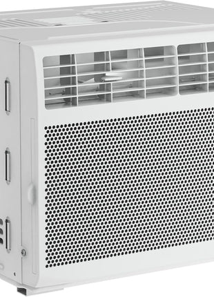 GE Window Air Conditioner Unit, 5,000 BTU for Small Rooms up to 150 sq ft. with Manual Adjustable Fan and Cooling Settings, Perfect for Small Bedroom or Living Room, Easy Install Kit Included, White