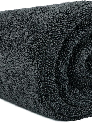 HOMEXCEL Professional Car Drying Towel (36 inchx 24 inch) with Twisted-Loop Technology, 1200GSM for a Streak-Free Finish – Microfiber Towels for Cars, Trucks, SUVs, RVs and Motorcycles