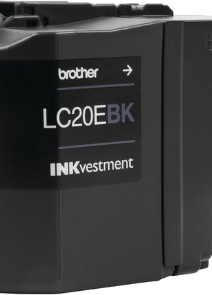 Brother LC20EBK Super High Yield Black Ink Cartridge