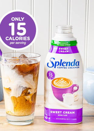 SPLENDA Sugar Free Sweet Cream Coffee Creamer, 32 Fl Oz