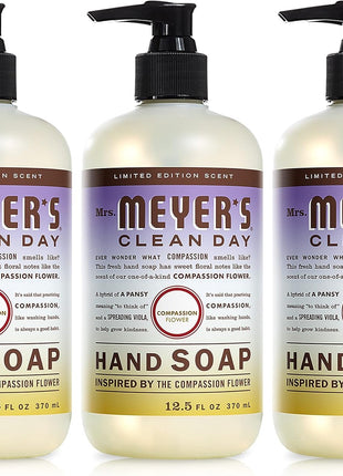 MRS. MEYER'S CLEAN DAY Hand Soap Refill, Lavender Scent, 33 Fl Oz Bottle